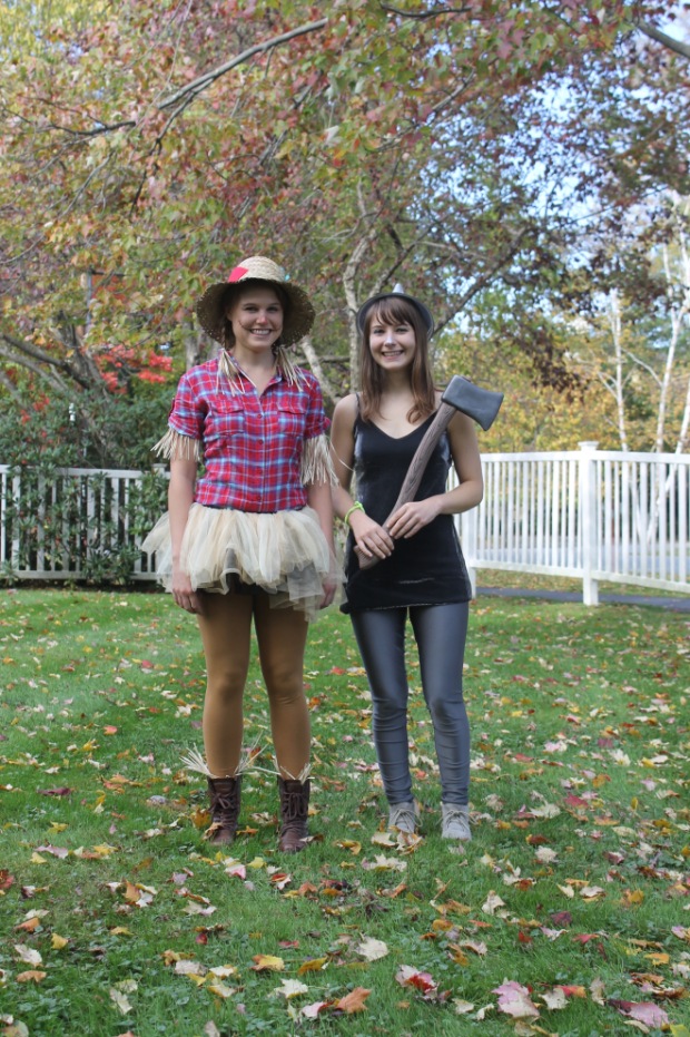 DIY Scarecrow & Tin Man Halloween Costumes | Popcorn & Chocolate